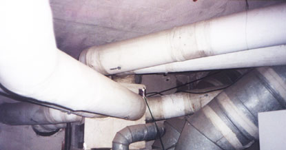 heater repair furnace repair central gas furnace repair. Asbestos ducts are very common in basements and garages as well as attics