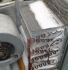 heater repair furnace repair central gas furnace repair. Ice forming on the indoor coil, the evaporator coil, can flood a home