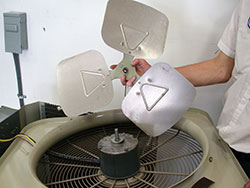 heater repair furnace repair central gas furnace repair. Installing a new air conditioner fan motor